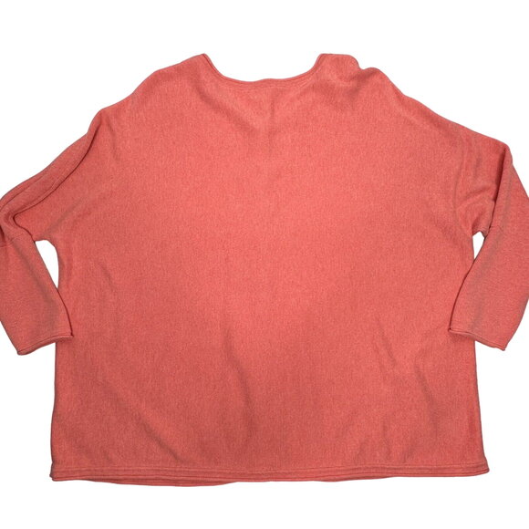 J Jill Purejill Sweater Size Small Button Up Cardigan Oversized Lagenlook Boxy - Picture 4 of 9